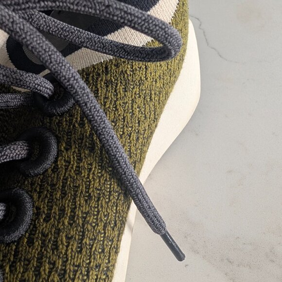 Allbirds Wool Runners Olive Green Sneakers Tree Dasher 2 M8.5 - Lightweight - Picture 6 of 14